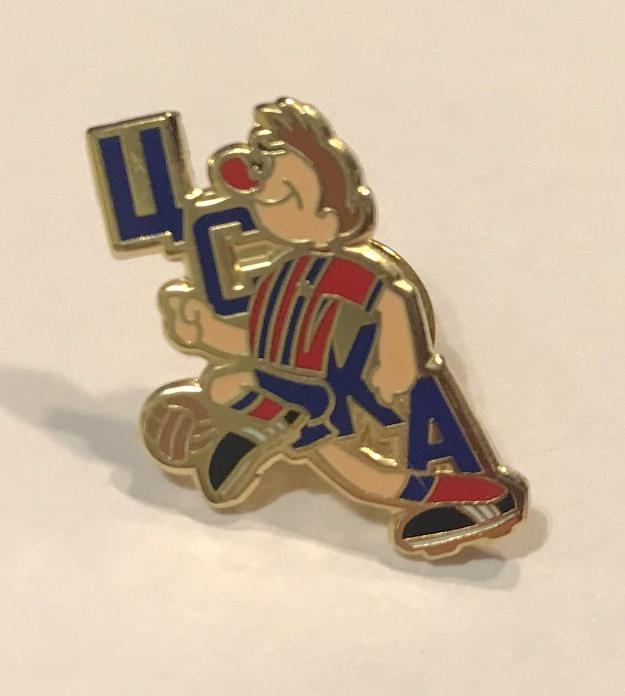 Значок мульт футболист ЦСКА