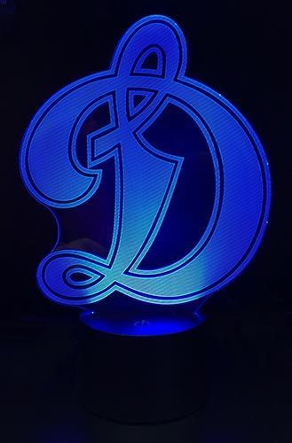 3D светильник Динамо Old