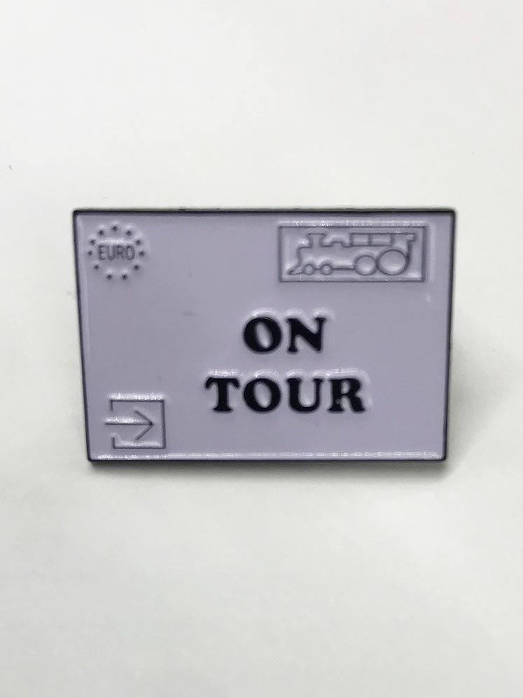 Значок ЦСКА On Tour штамп поезд