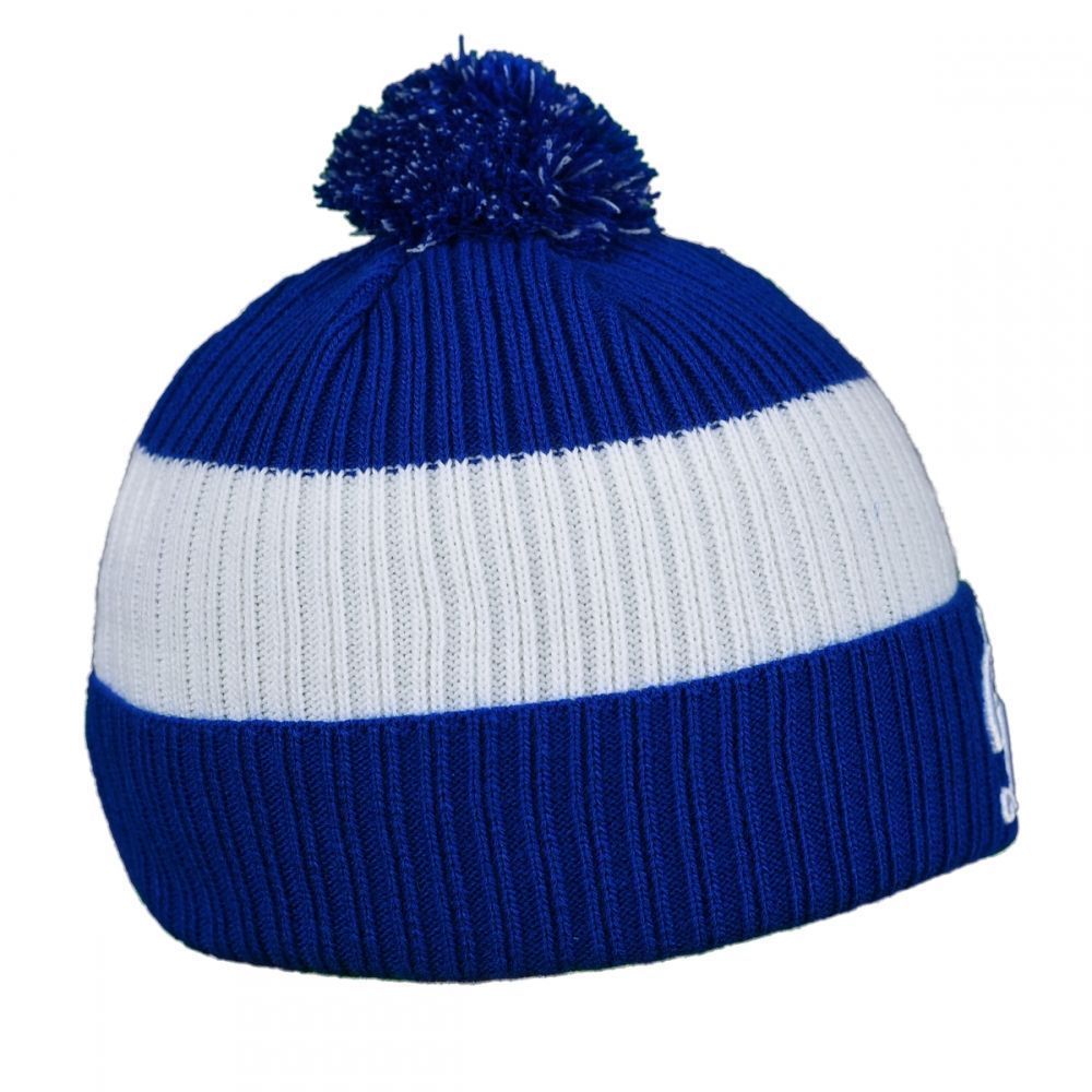 Шапка Динамо "Д" Зебра с помпоном