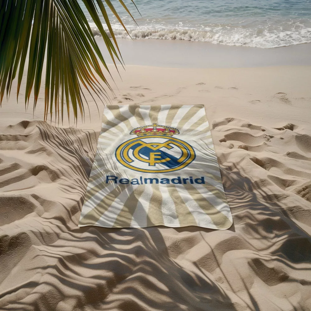 Полотенце Реал Мадрид 70*140 MICROFIBRA GOLD