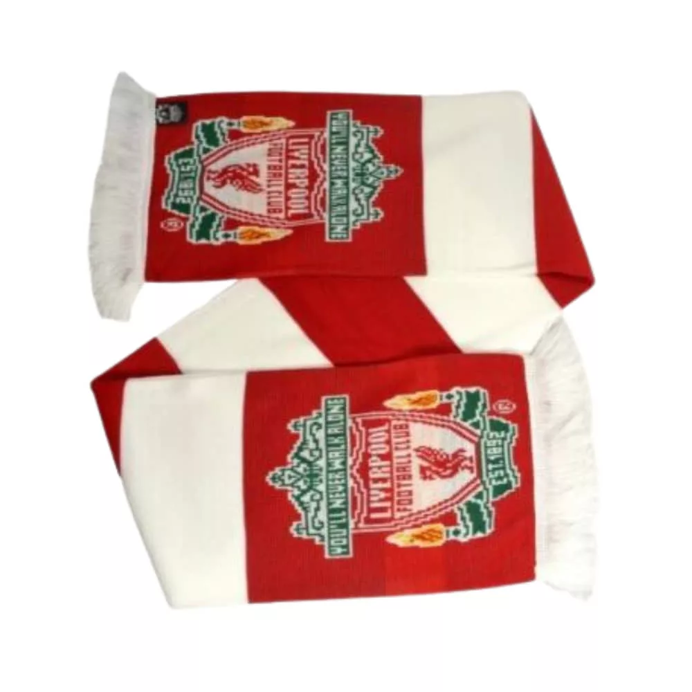 Шарф Ливерпуль DOBLE RAYAS RED & WHITE