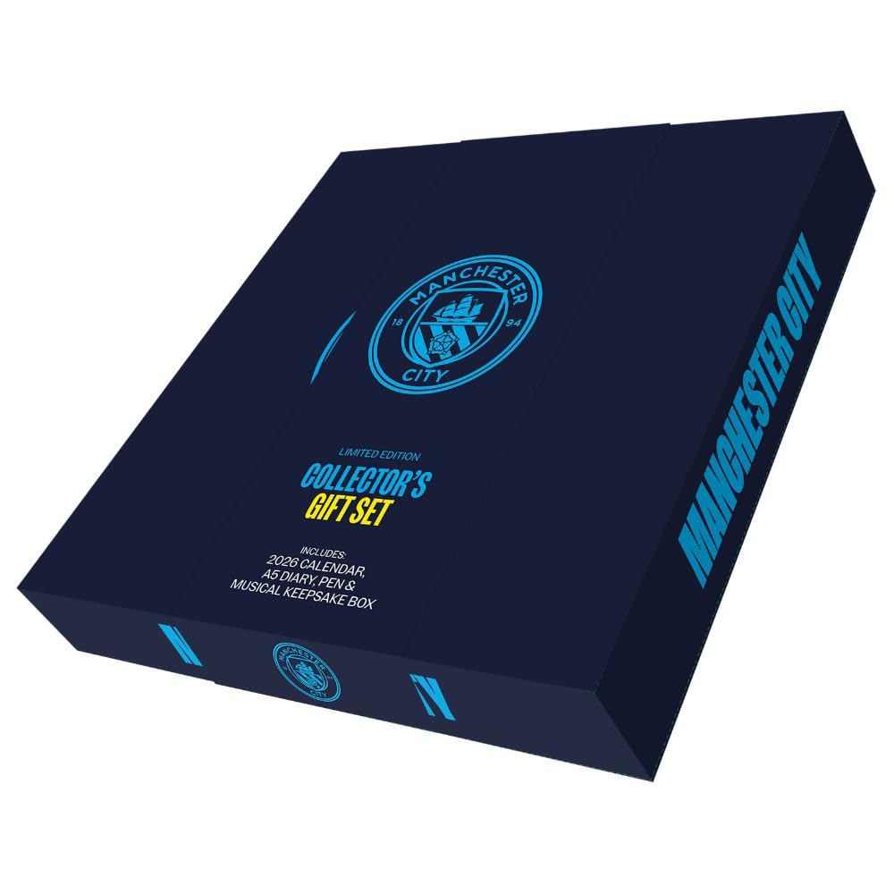Календарь и ежедневник Манчестер Сити Calendar & Diary Musical Gift Box 2026