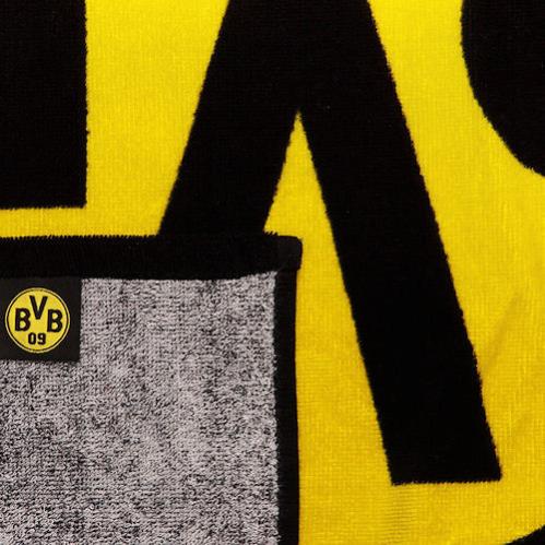 Полотенце Боруссия Velour Towel 75 x 150 BK