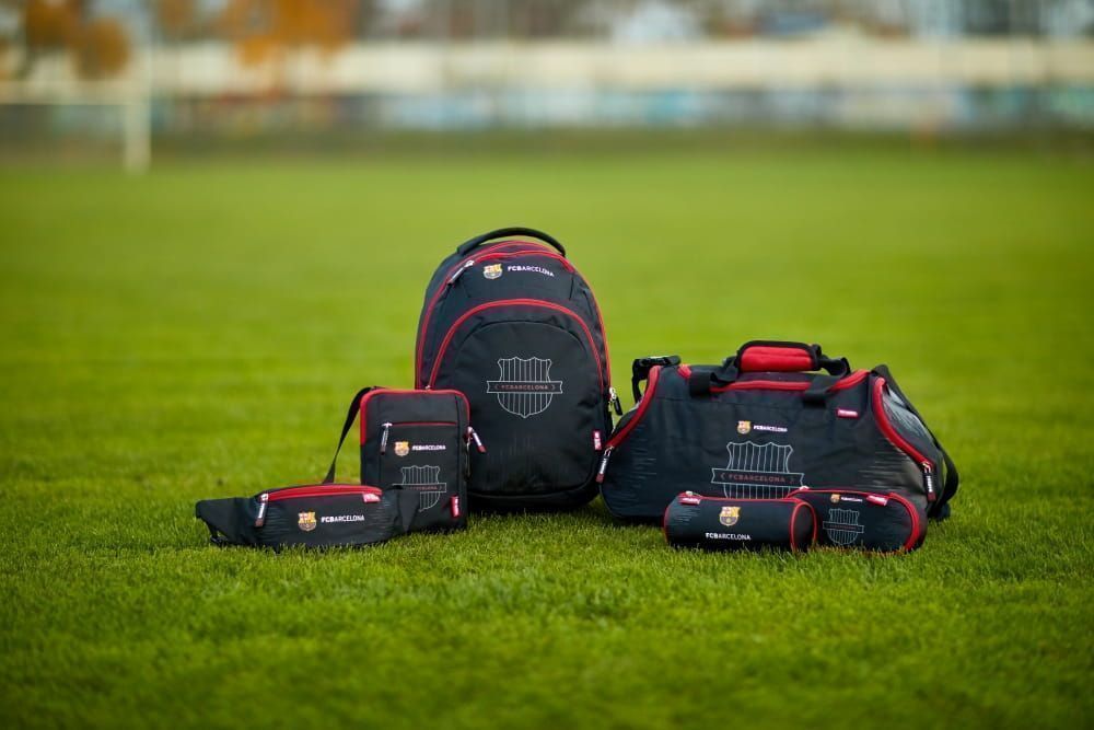 Рюкзак Барселона, черно-красный FC-239