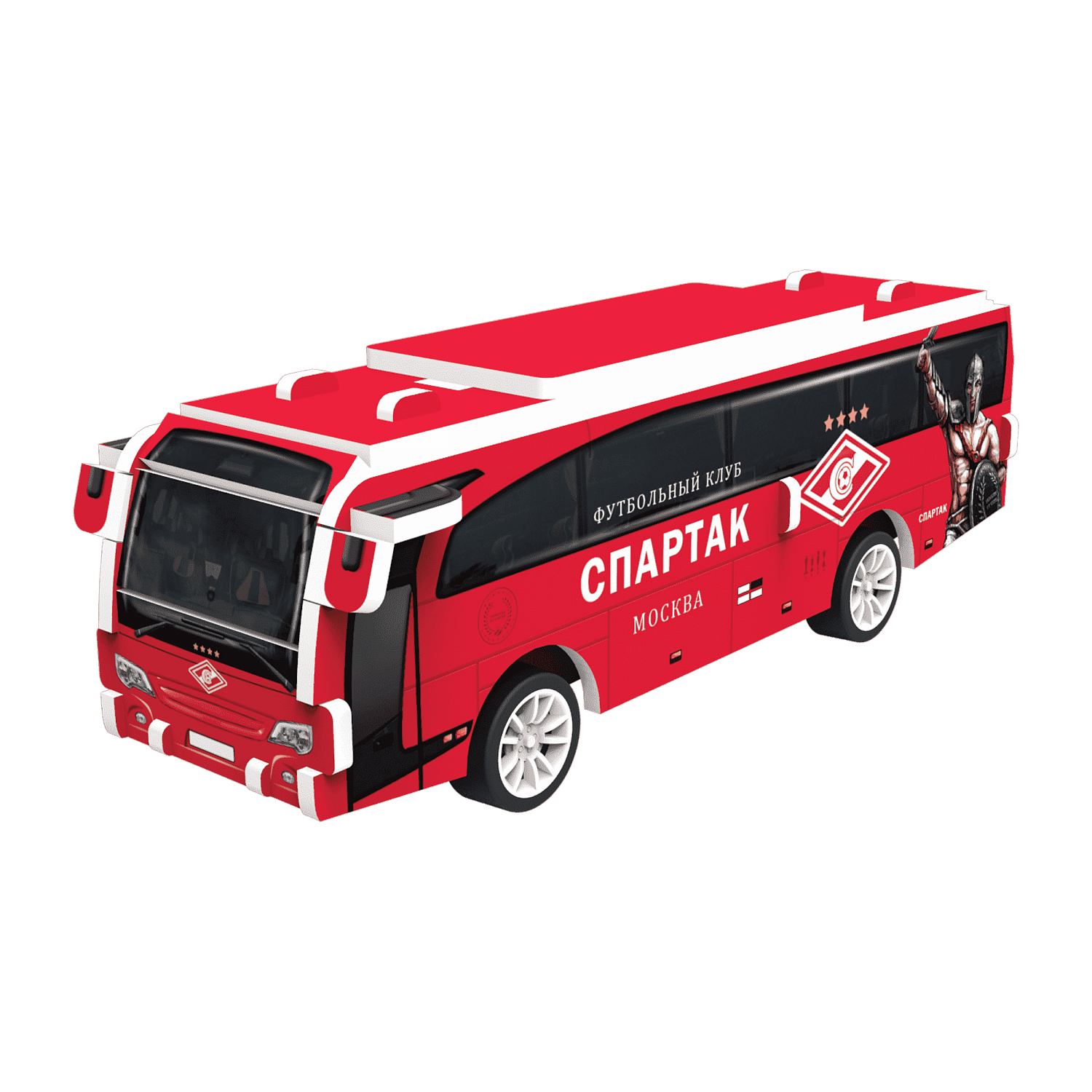 3D пазл Автобус Спартак с механизмом