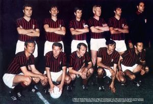 Ретро футболка Милан Milan 1960's
