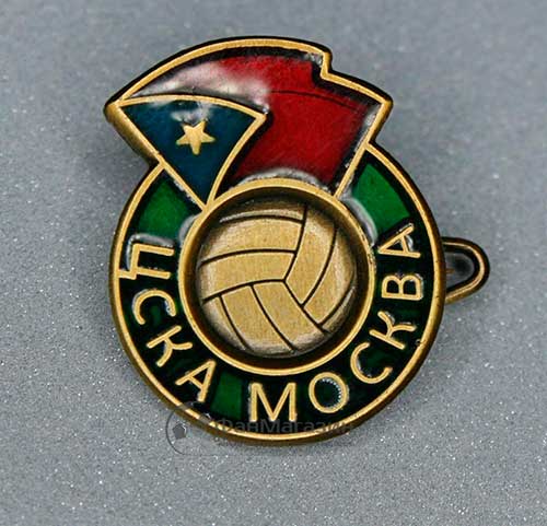 Значок ЦСКА Москва ретро