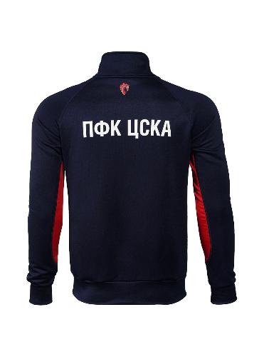 Куртка ЦСКА детская трикотажная на молнии т./синяя UMBRO 541718