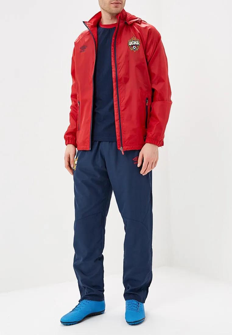 Куртка ЦСКА ветрозащитная UMBRO красная 410318