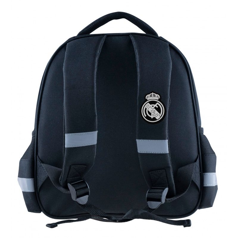 Детский рюкзак Реал Мадрид, черно-белый RM-213
