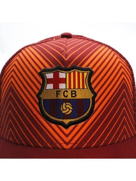 Бейсболка Барселона SUMMER RED, летняя, красная