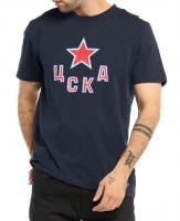 Футболка ХК ЦСКА 832200 синяя Футболка ХК ЦСКА 832200 синяя