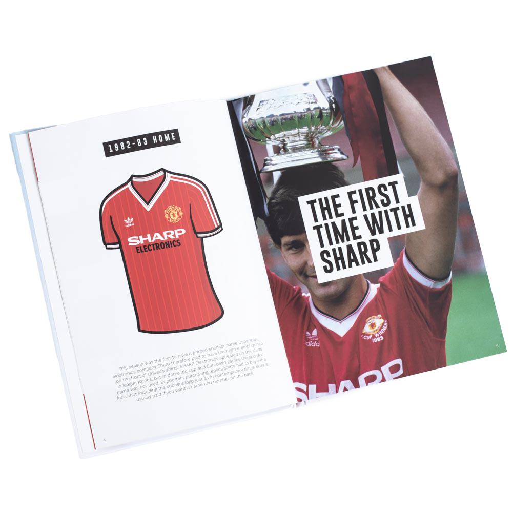  Manchester United Classic Kits Book