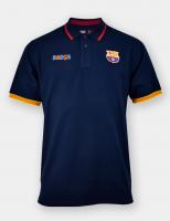 Футболка поло Барселона POLO CAT NAVY, синяя Футболка поло Барселона POLO CAT NAVY, синяя