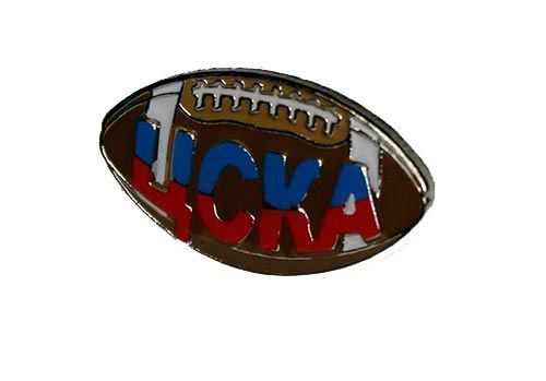Значок ЦСКА регбийный мяч