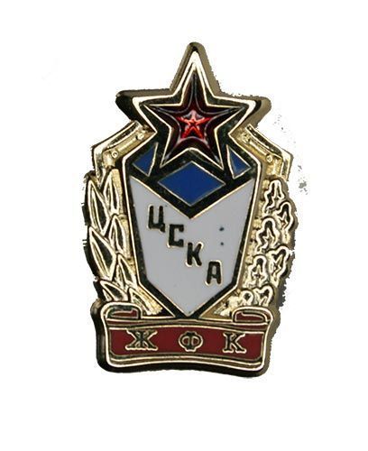 Значок женский ФК ЦСКА