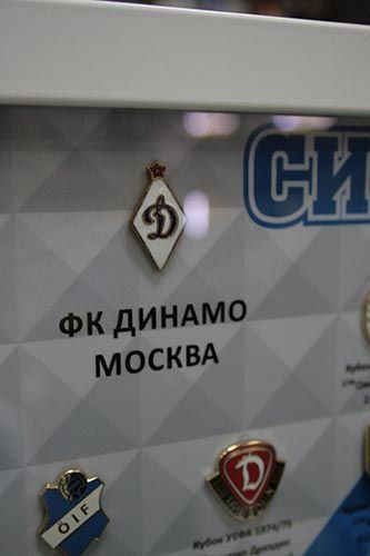 Набор значков Динамо