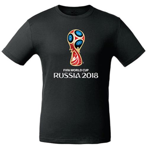 FIFA-Футболка односторонняя "Эмблема", цв.черный