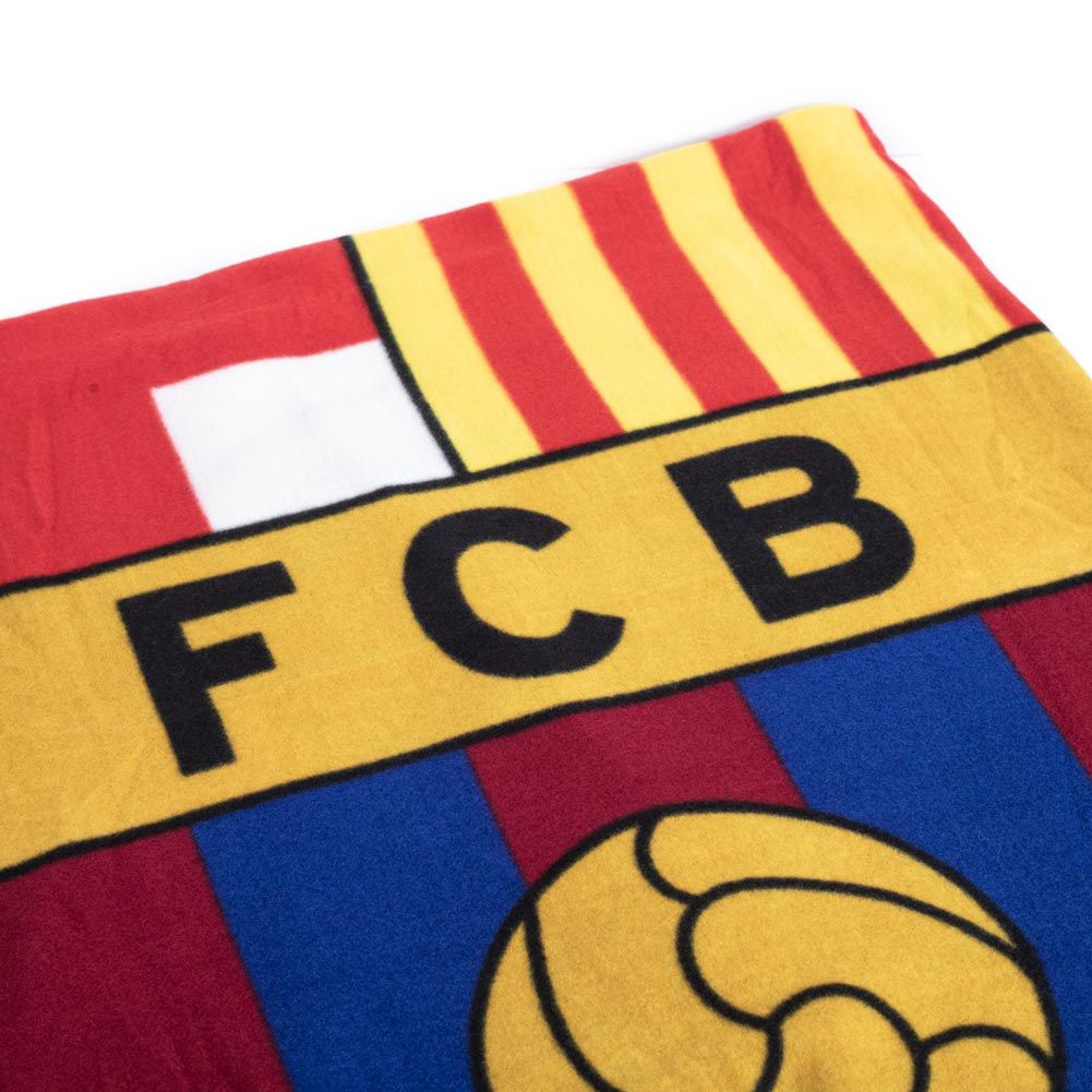 Плед Барселона Logo Fleece Blanket