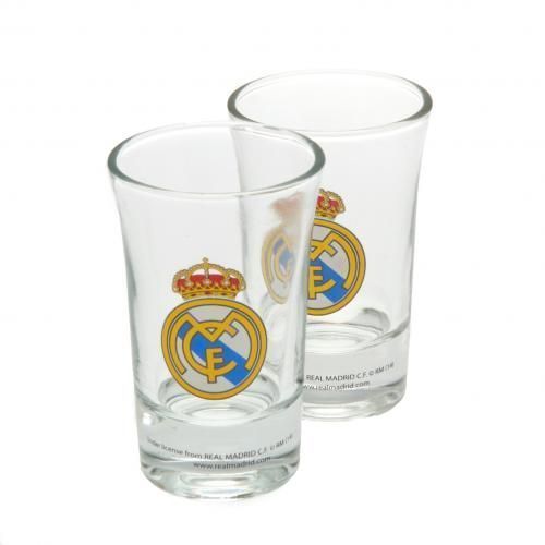 Набор из 2 рюмок Реал Мадрид Shot Glass Set