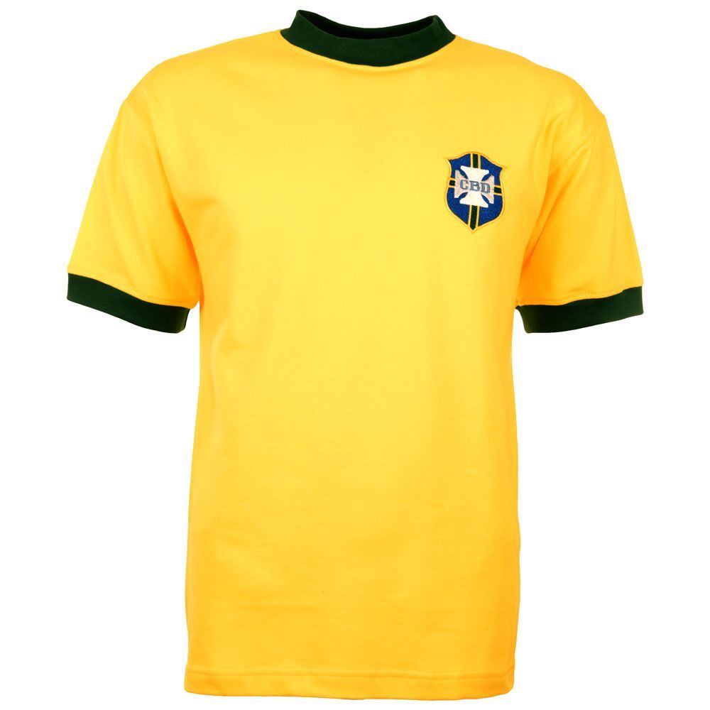 Ретро футболка Бразилия (Pele 10)