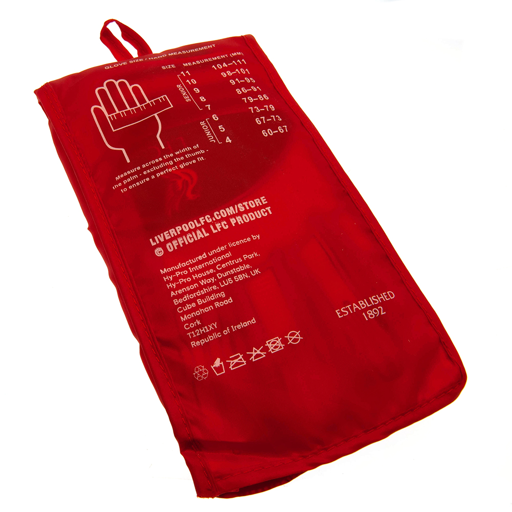 Вратарские перчатки Ливерпуль детские Goalkeeper Gloves Kids DT, 7-9 лет Вратарские перчатки Ливерпуль детские Goalkeeper Gloves Kids DT, 7-9 лет