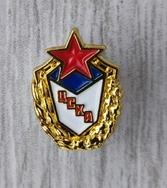 Значок Общество ЦСКА 3D лист