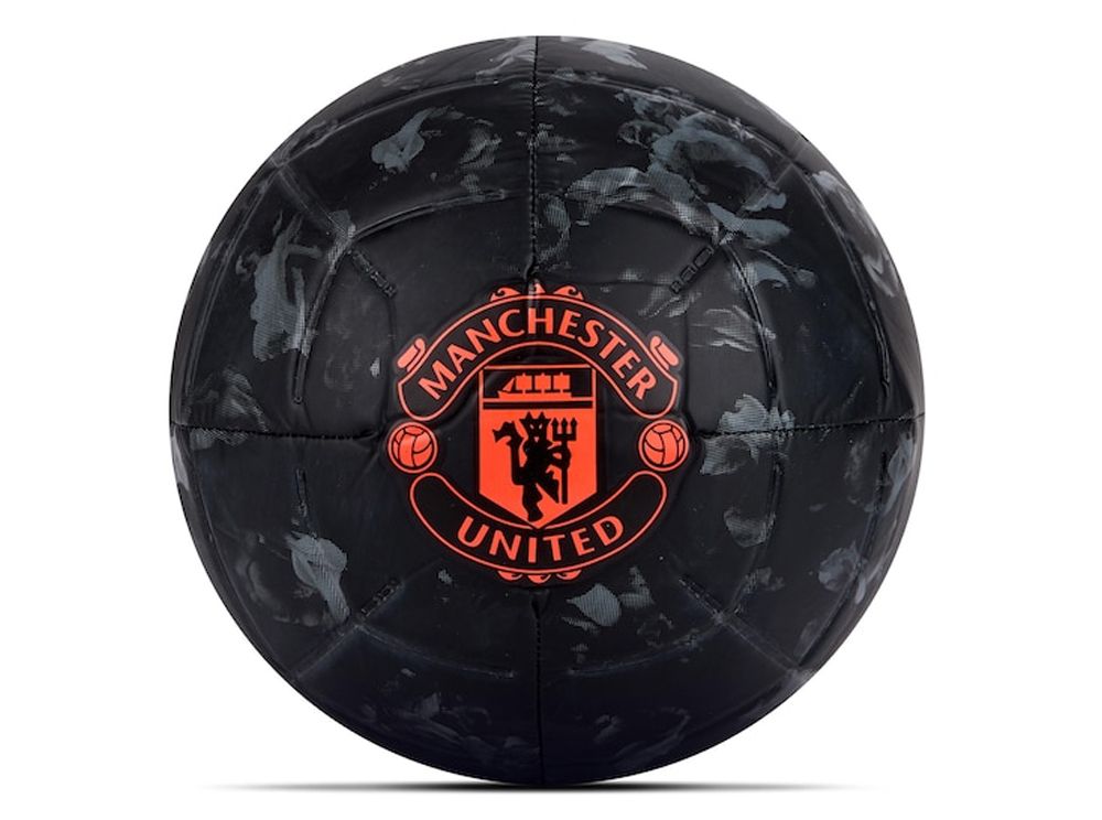 Футбольный мяч adidas Manchester United красный