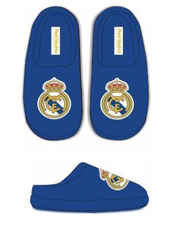 Тапки Реал Мадрид BLUE в подарочной коробке