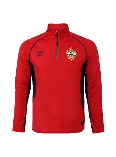 Топ тренировочный ЦСКА на молнии UMBRO красный 360118