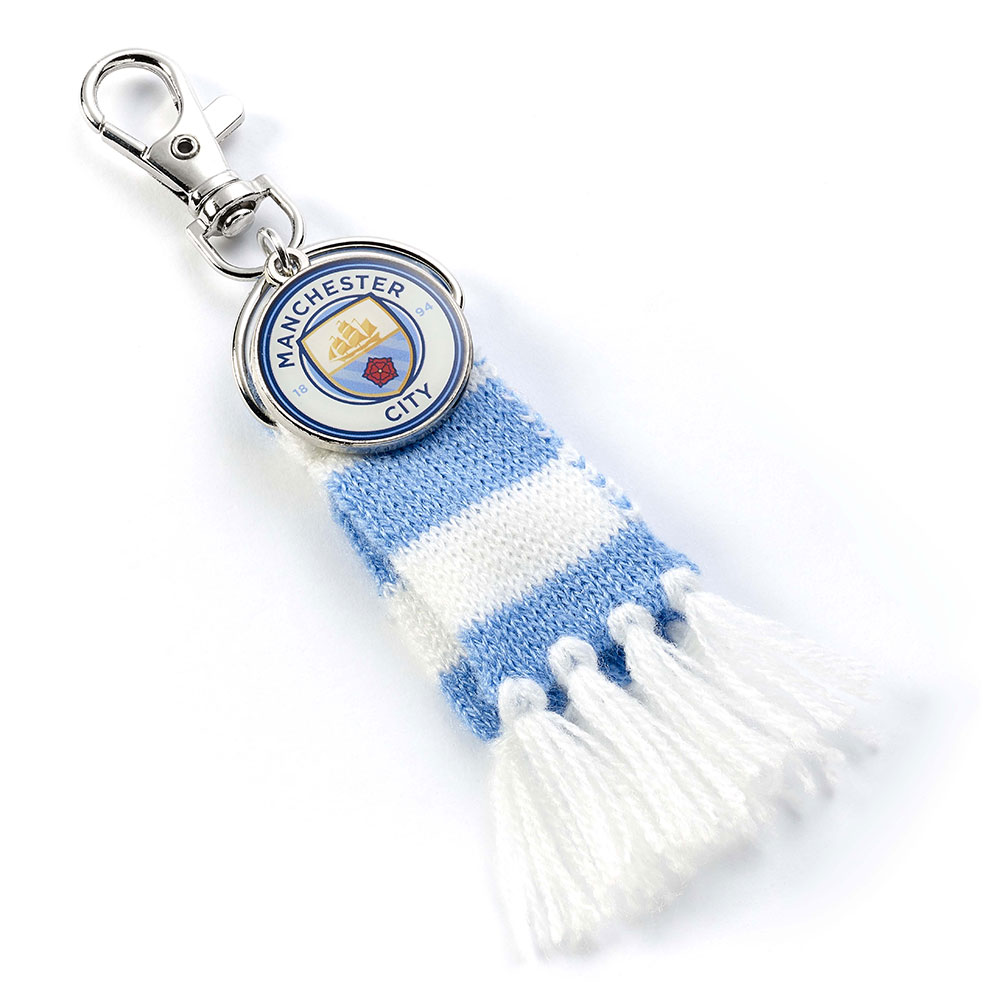      Blue Bar Scarf Bag Charm