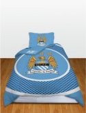 Постельное белье двухстороннее 1,5 спальное Манчестер Сити Duvet Set BE Постельное белье двухстороннее 1,5 спальное Манчестер Сити Duvet Set BE