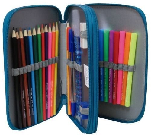 Пенал Реал Мадрид Double Pencil Case with equipment HM