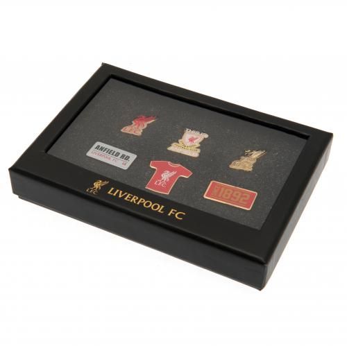Набор значков Ливерпуль 6 Piece Badge Set