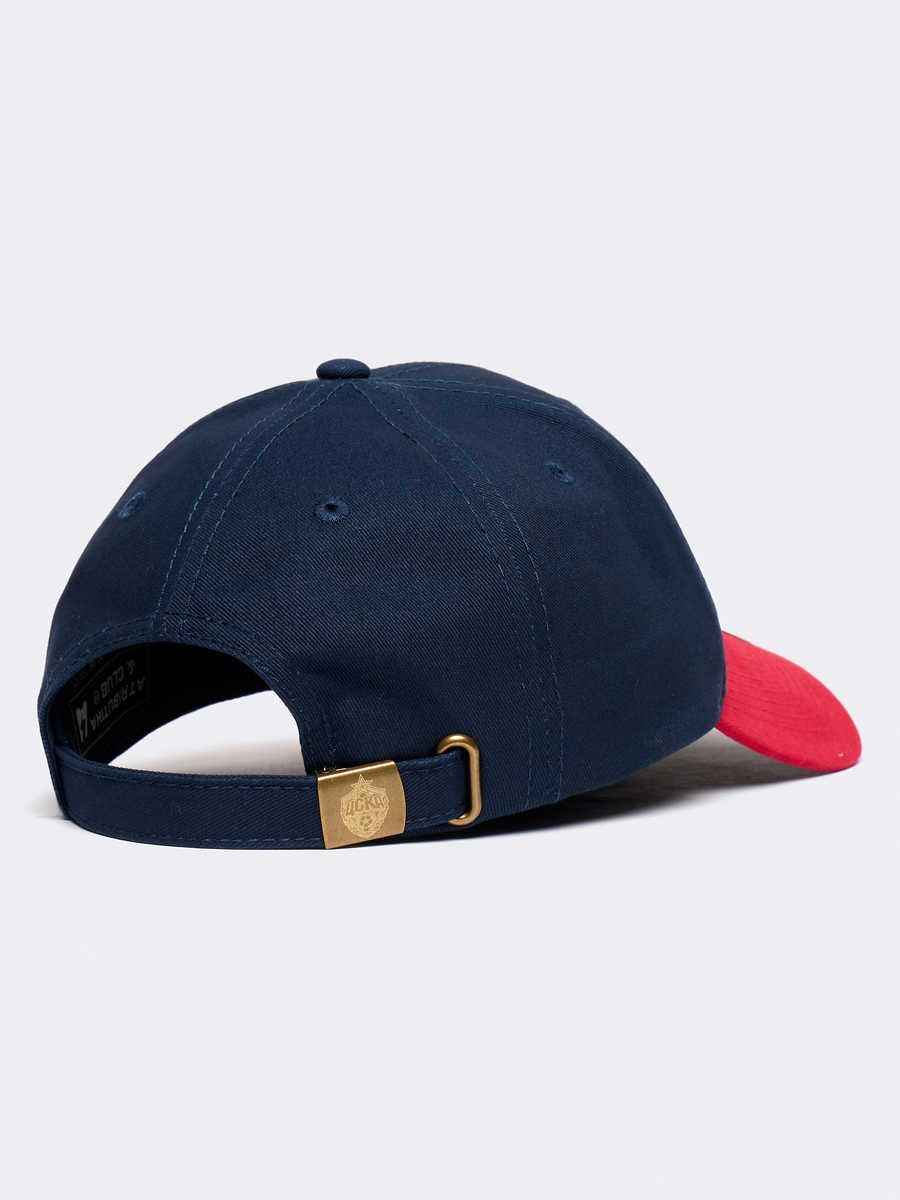 Бейсболка ЦСКА подростковая сине-красная 21203