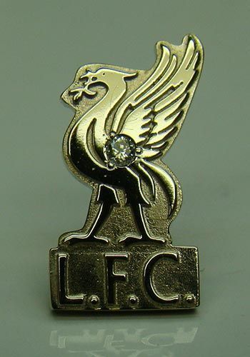 Значок Ливерпуль золото/бриллиант