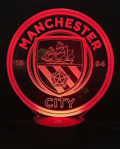 3D светильник Манчестер Сити