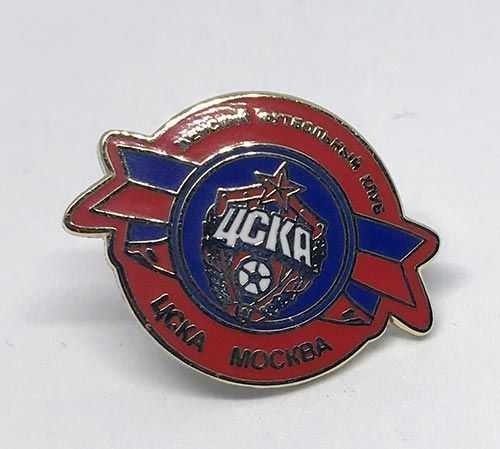 Значок ЖФК ЦСКА красный