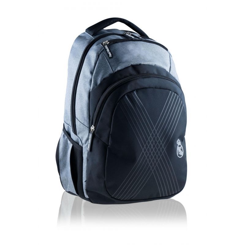 Рюкзак Реал Мадрид, серо-черный RM-222