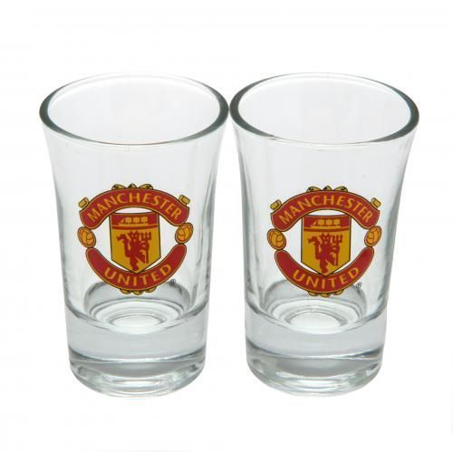 Набор из 2 рюмок Манчестер Юнайтед Shot Glass Set