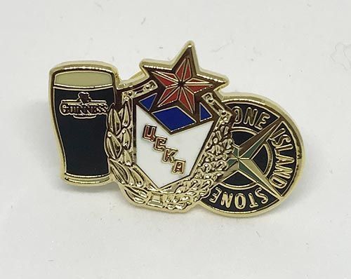 Значок ЦСКА Гинесс+Стоун Айленд