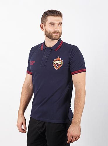 Поло CSKA est.1911 цвет синий