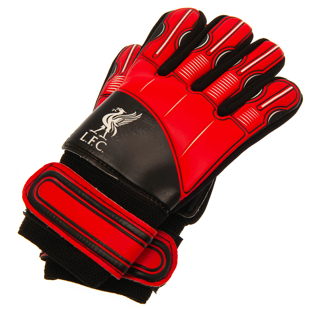 Вратарские перчатки Ливерпуль подростковые Goalkeeper Gloves Yths DT, 10-12 лет Вратарские перчатки Ливерпуль подростковые Goalkeeper Gloves Yths DT, 10-12 лет