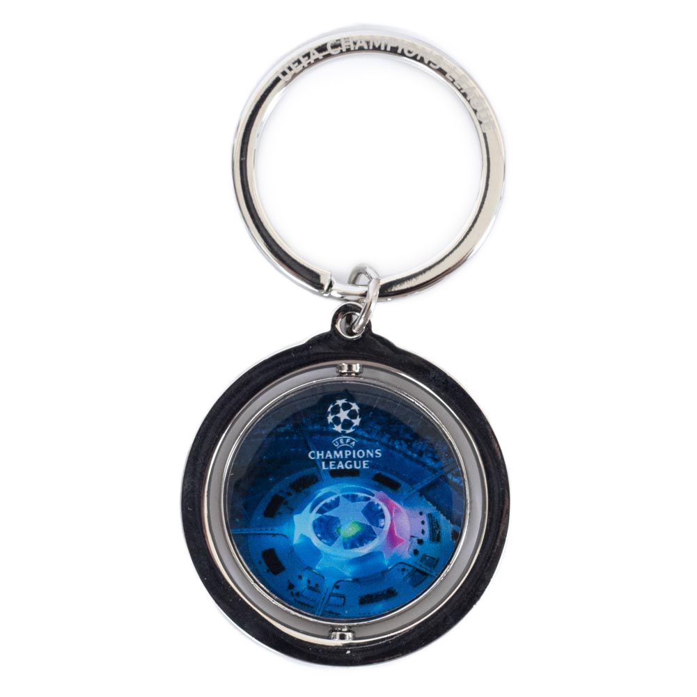 Брелок Манчестер Сити UCL Spinner Keyring