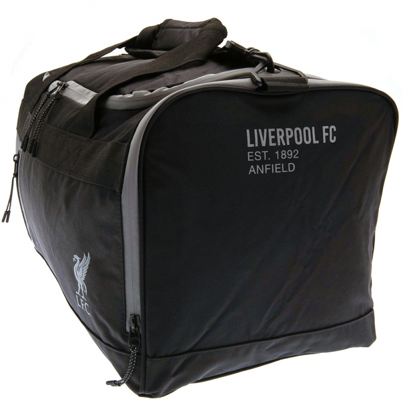    Black & Silver Holdall