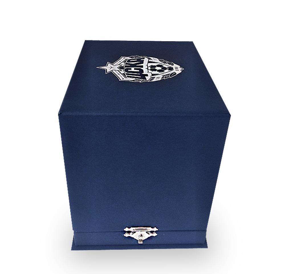 Набор в подарочной коробке ЦСКА  "Стакан в подстаканнике"