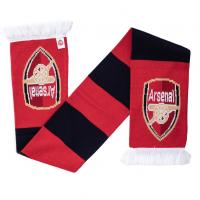Шарф Арсенал Contrast Bar Scarf Шарф Арсенал Contrast Bar Scarf