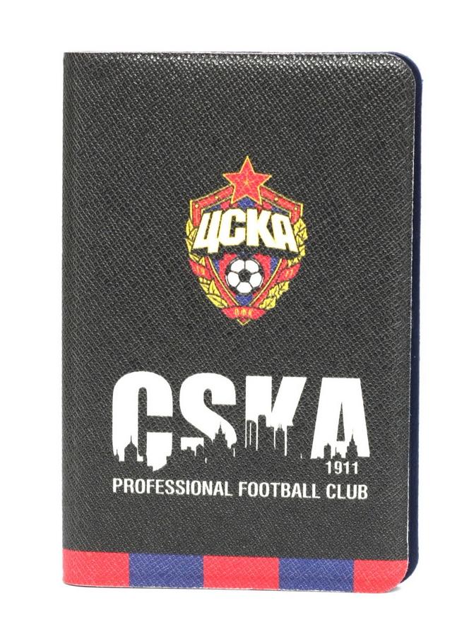 Футляр-книжка для кредитных карт PFC CSKA