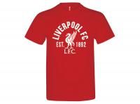 Футболка Ливерпуль подростковая Established T-Shirt Youths Red Футболка Ливерпуль подростковая Established T-Shirt Youths Red